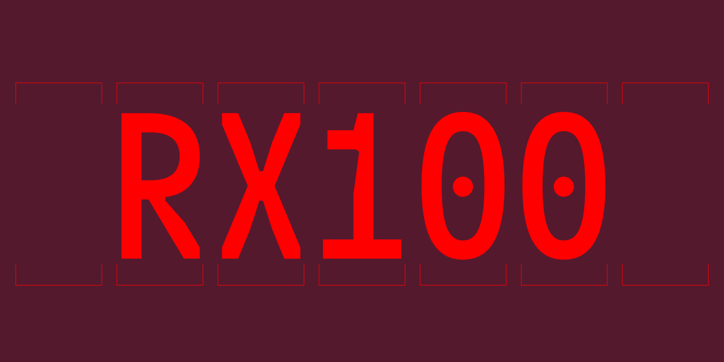 Font RX 100